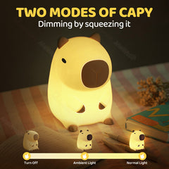 Adorable Capybara Night Light