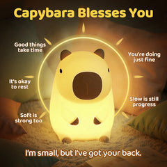 Adorable Capybara Night Light