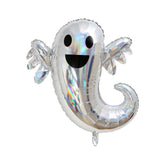 Iridescent Halloween Ghost Foil Balloon