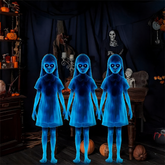 Girl Ghost Courtyard Decoration for Halloween (3ps)