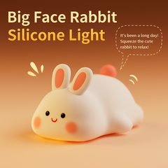 Adorable Rabbit Face Night Light