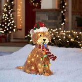 Christmas Dog String Light Festives