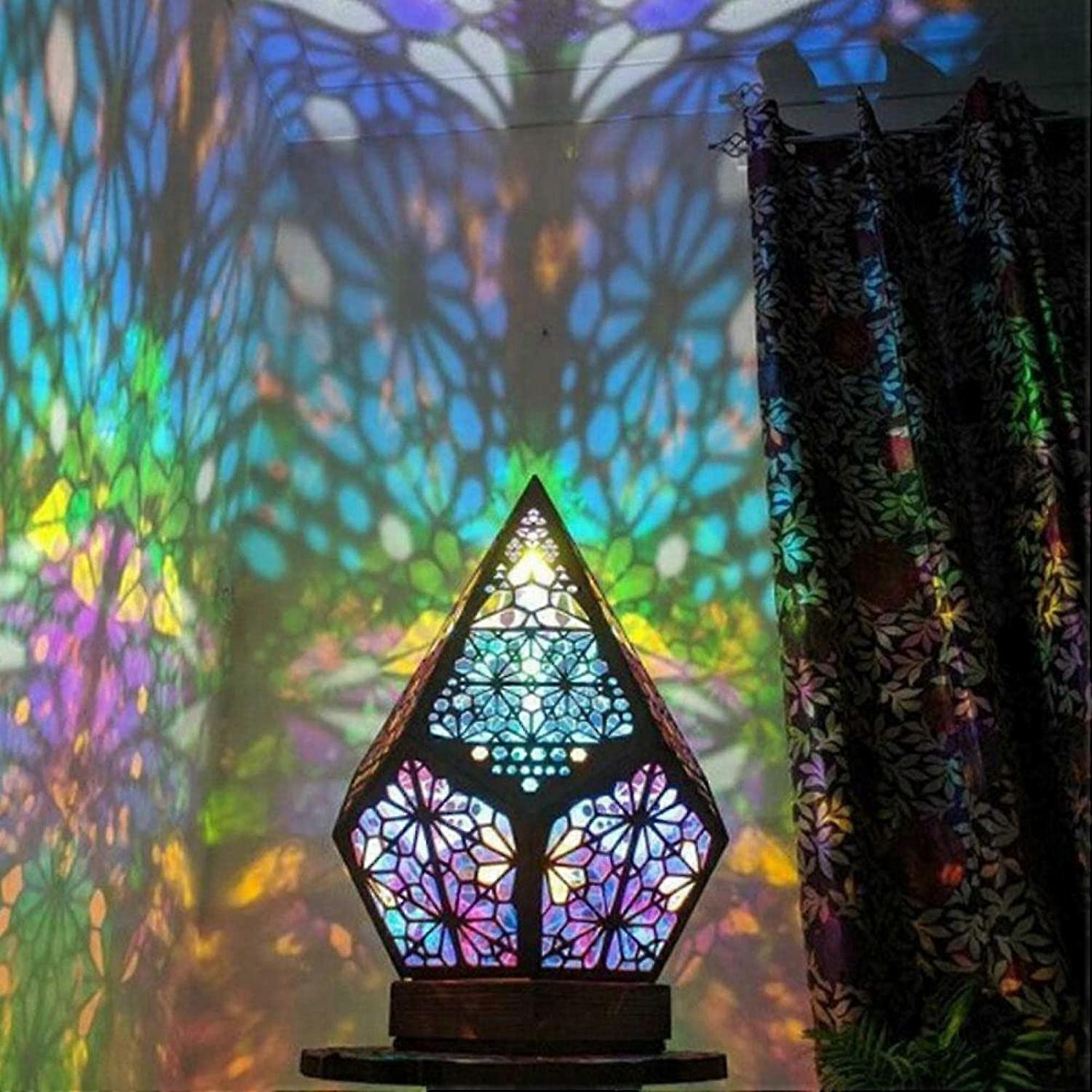 Bohemian Starry Sky Floor Projection Lamp