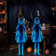 Girl Ghost Courtyard Decoration for Halloween (3ps)