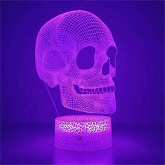 3D Skeleton Slideshow LED Table Lamp