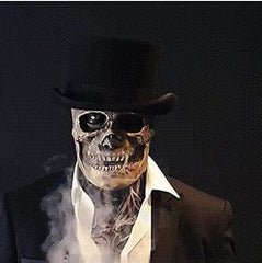 Human Skull Mask – Gothic Horror Costume Headgear
