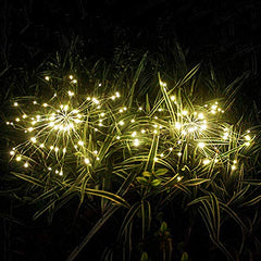 LED Solar Fireworks Lights