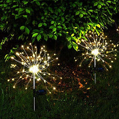 LED Solar Fireworks Lights