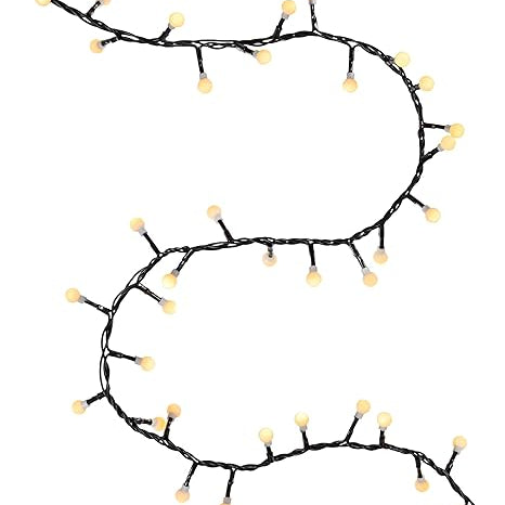White Berry LED Christmas Tree Lights