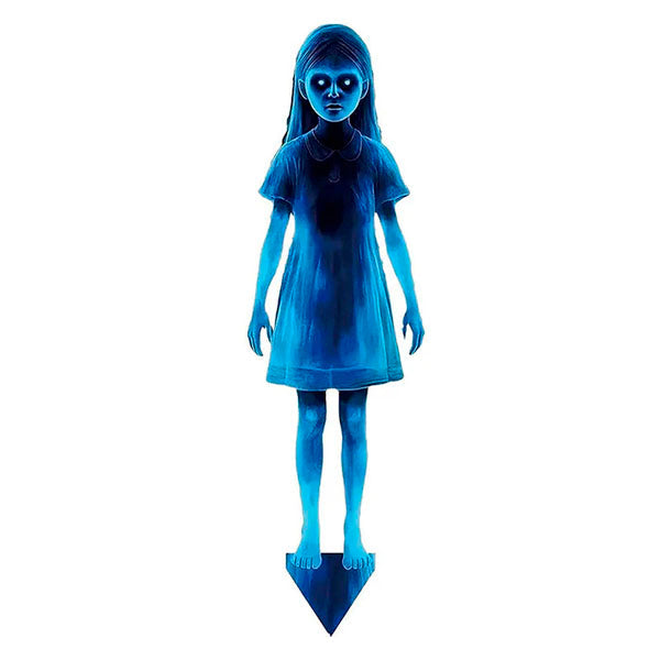 Girl Ghost Courtyard Decoration for Halloween (3ps)