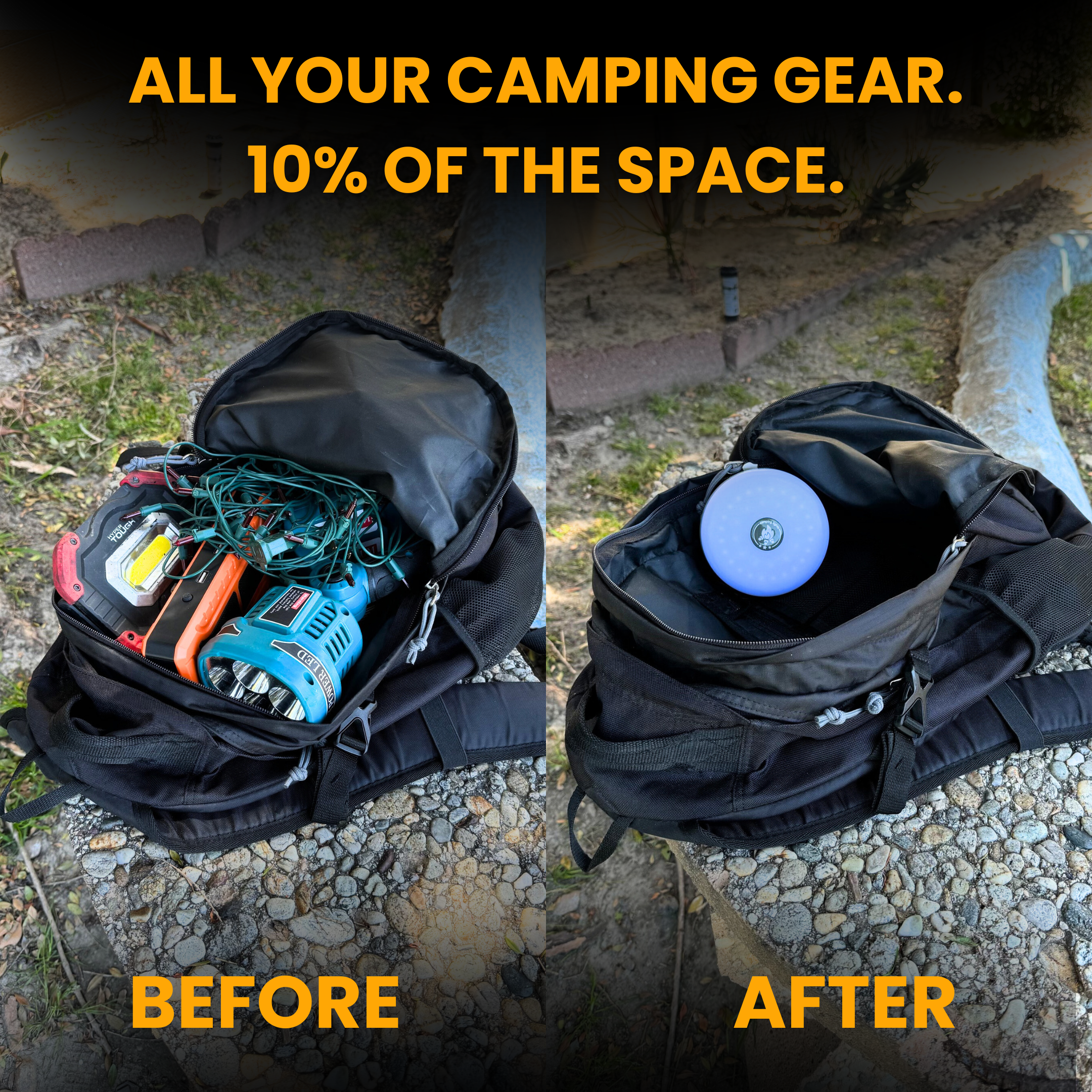 Multi-Function Camping String Lights