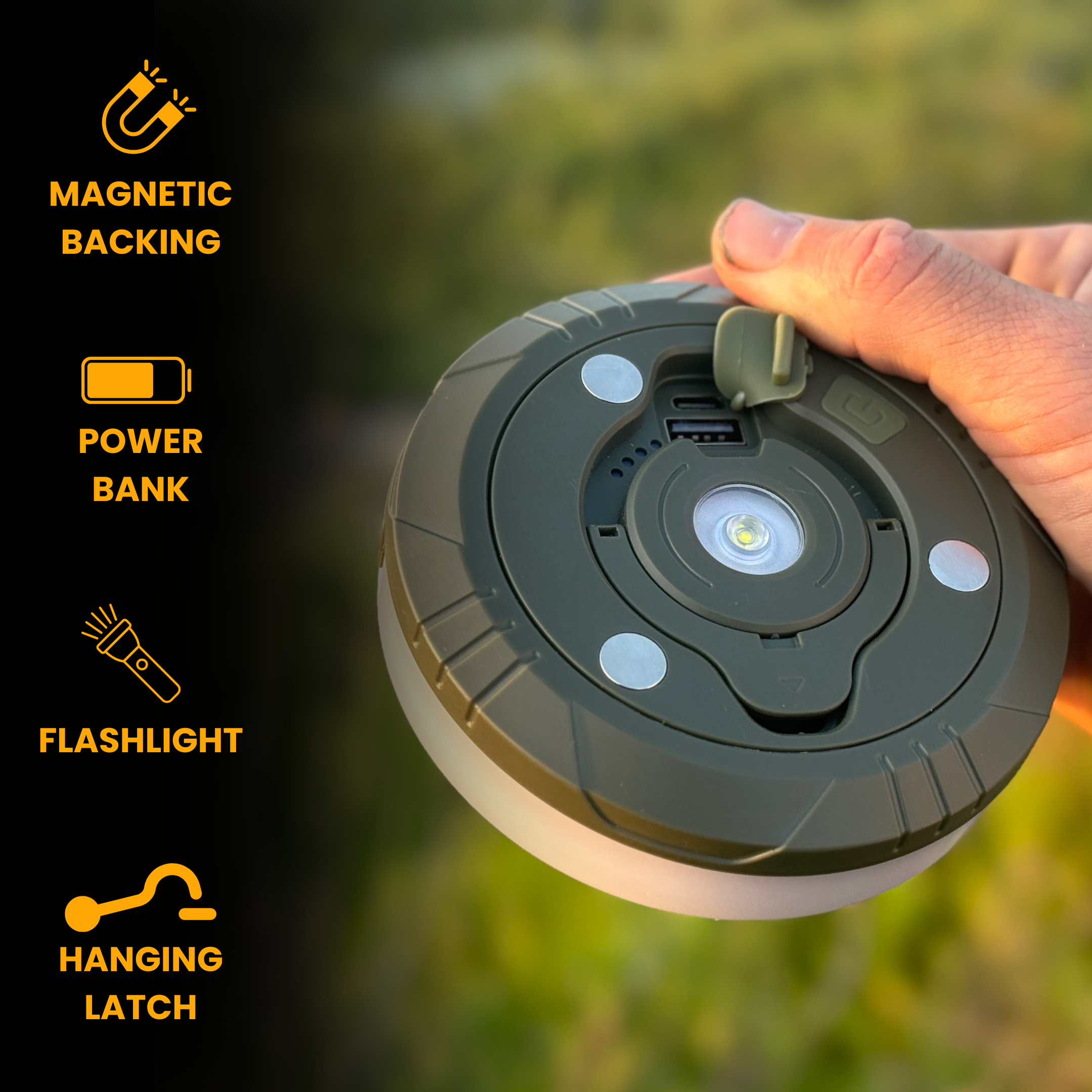 Multi-Function Camping String Lights