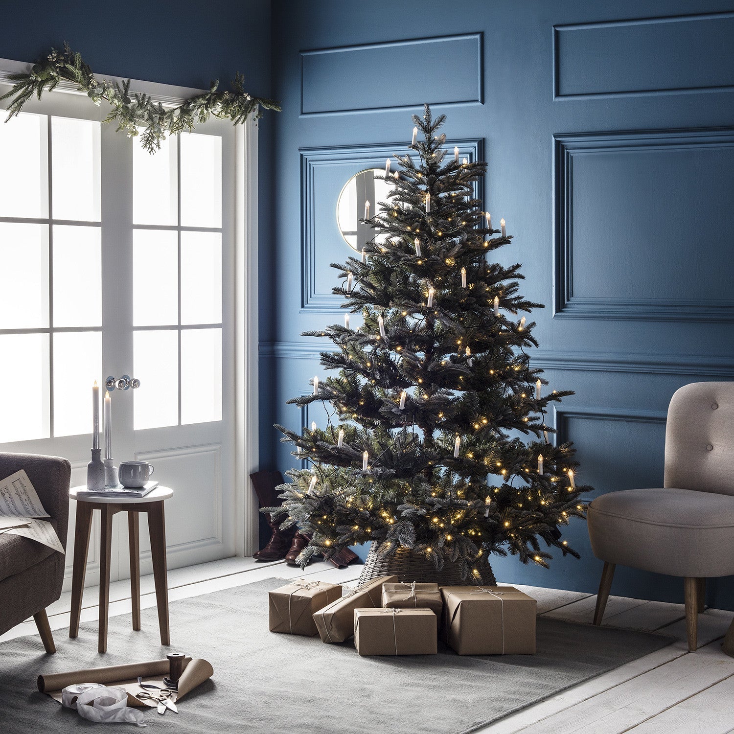 10 Warm White Christmas Tree Candle Lights