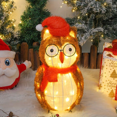 Christmas Owl LED Night Light