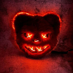 Halloween LED Cosplay Glowing Bloody Bear Mask