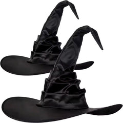 Halloween Black Witch Wizard Hat
