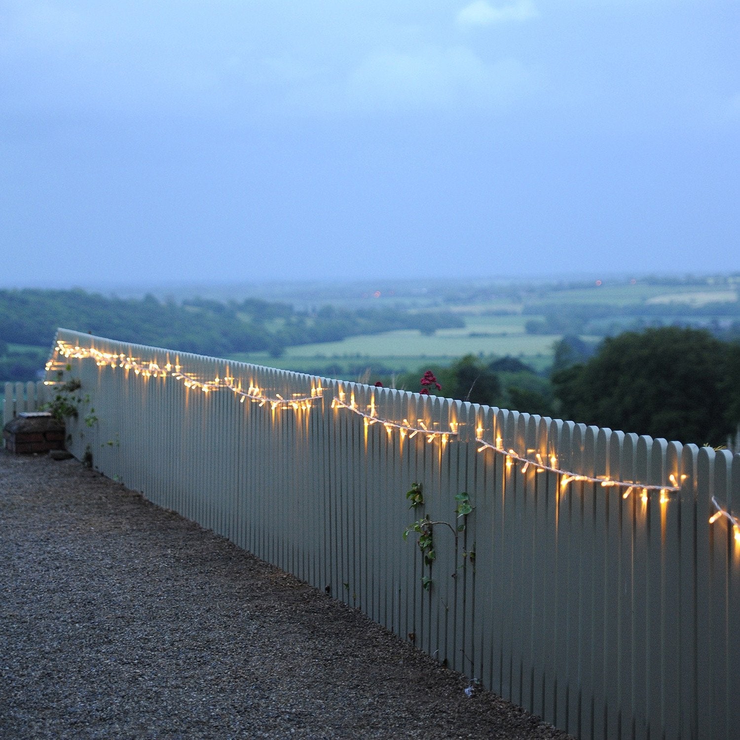 20m 200 Warm White Connectable Fairy Lights Clear Cable