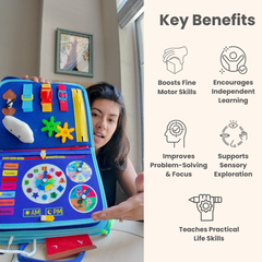 Tibatoes Montessori Busy Board