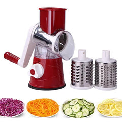 Multi-Purpose Stainless Steel Vegetable Slicer & Grater