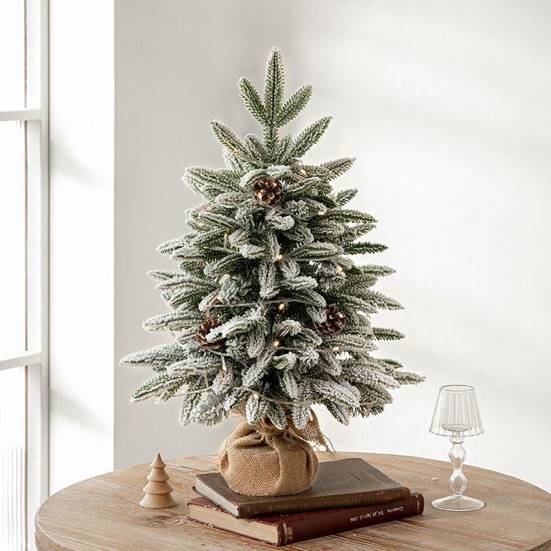 Snowy Pre-Lit Outdoor Christmas Tree