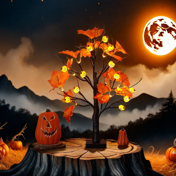 Halloween LED Artificial Tree Lights