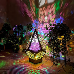 Bohemian Starry Sky Floor Projection Lamp