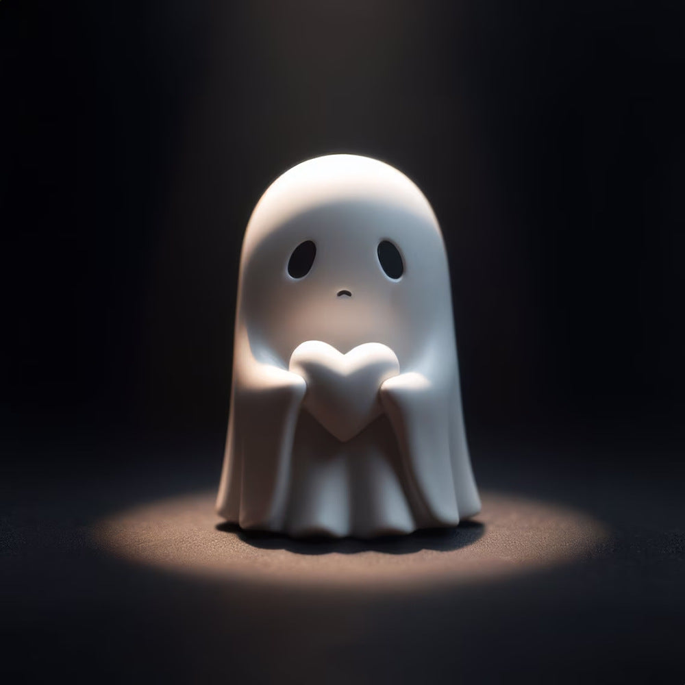 Cute Halloween Ghost Statues
