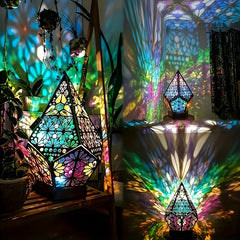 Bohemian Starry Sky Floor Projection Lamp
