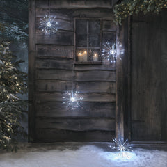 Set of 4 Dual LED Starburst Lights – Remote Control