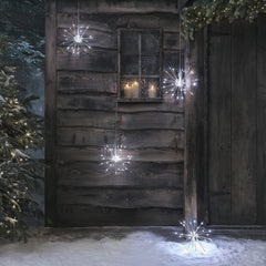 Set of 4 Dual LED Starburst Lights – Remote Control