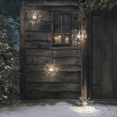 Set of 4 Dual LED Starburst Lights – Remote Control