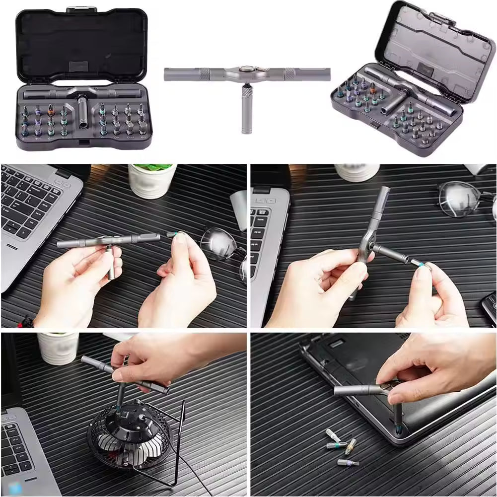 DIY 24-in-1 Magnetic Screwdriver Set