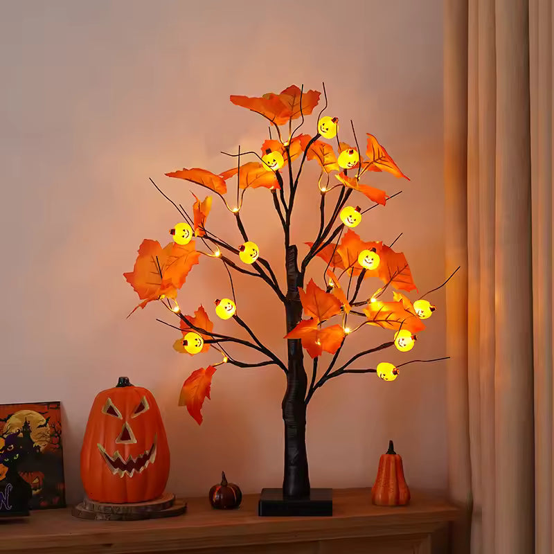 Halloween LED Artificial Tree Lights