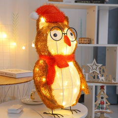 Christmas Owl LED Night Light