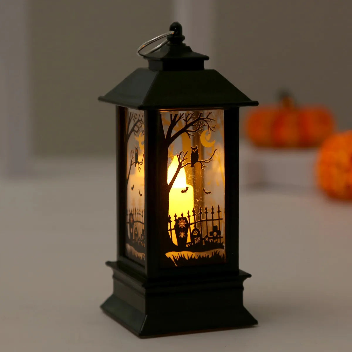 Halloween Pumpkin Ghost Hanging LED Lamp