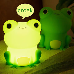 Silicone Peculiar Frog LED Night Light