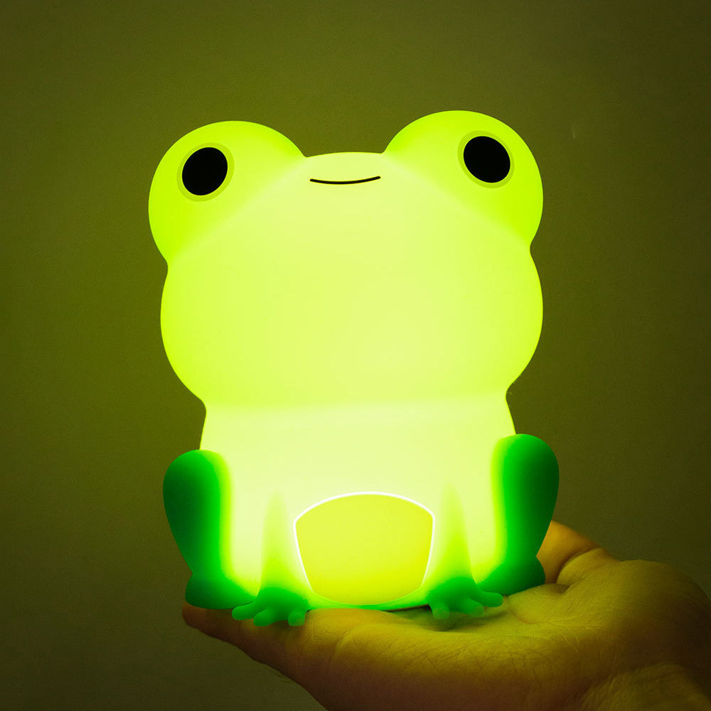 Silicone Peculiar Frog LED Night Light