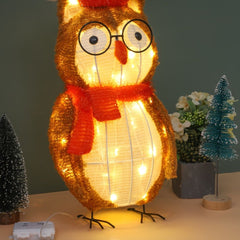 Christmas Owl LED Night Light