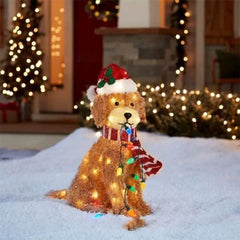 Christmas Dog String Light Festives