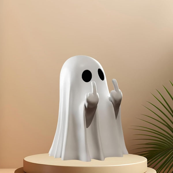 Cute Halloween Ghost Statues