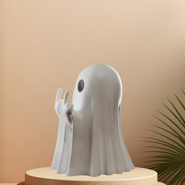 Cute Halloween Ghost Statues
