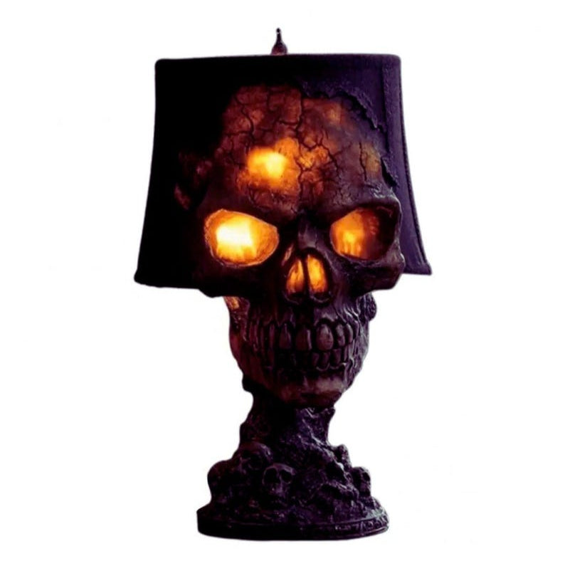 Halloween 3D Skull LED Night Lamp