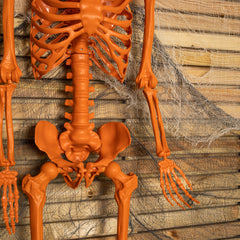 Halloween Pumpkin Skeleton Decoration