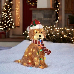 Christmas Dog String Light Festives