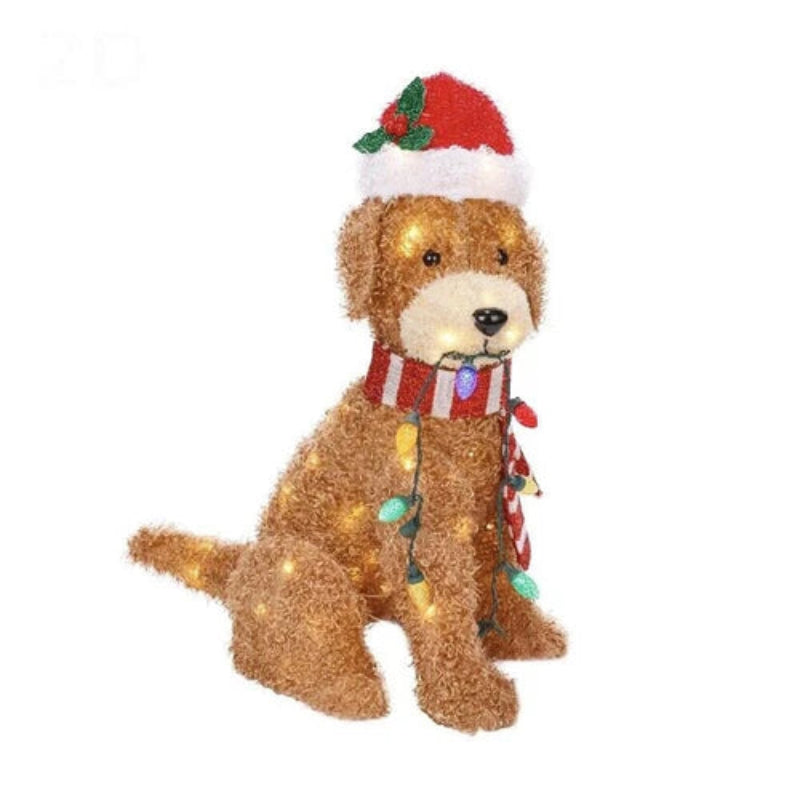 Christmas Dog String Light Festives