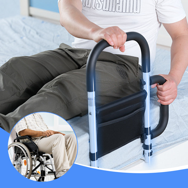 Adjustable Bedside Handrail Railing for Elderly & Pregnant Women