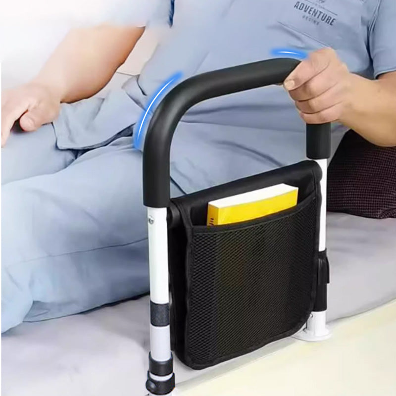 Adjustable Bedside Handrail Railing for Elderly & Pregnant Women
